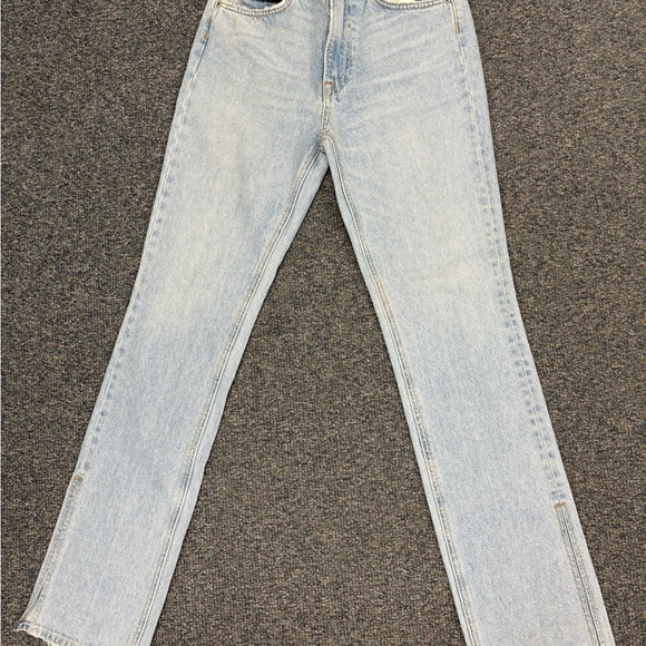 GRLFRND Light Wash Straight Leg Jeans - Picture 2 of 10